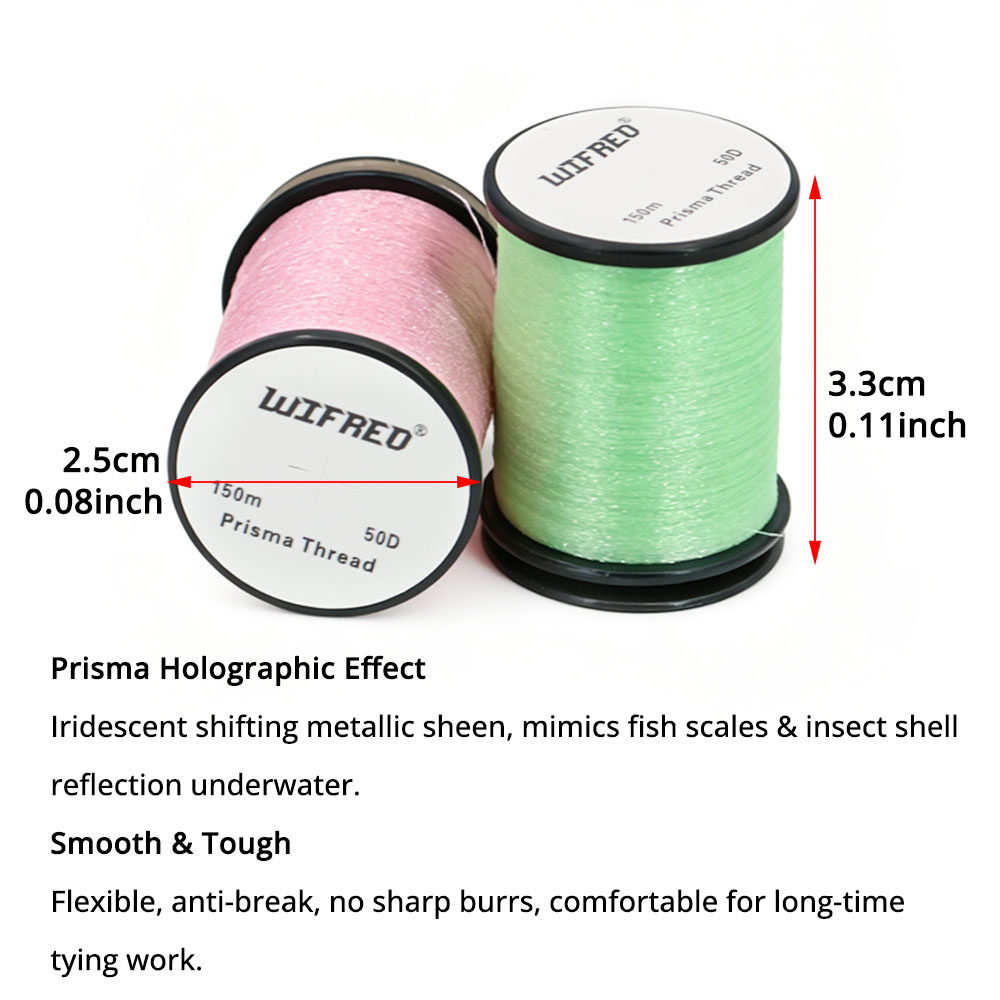  50D Prisma Fly Tying Thread  - огляд і ціна Ice Fishing Line