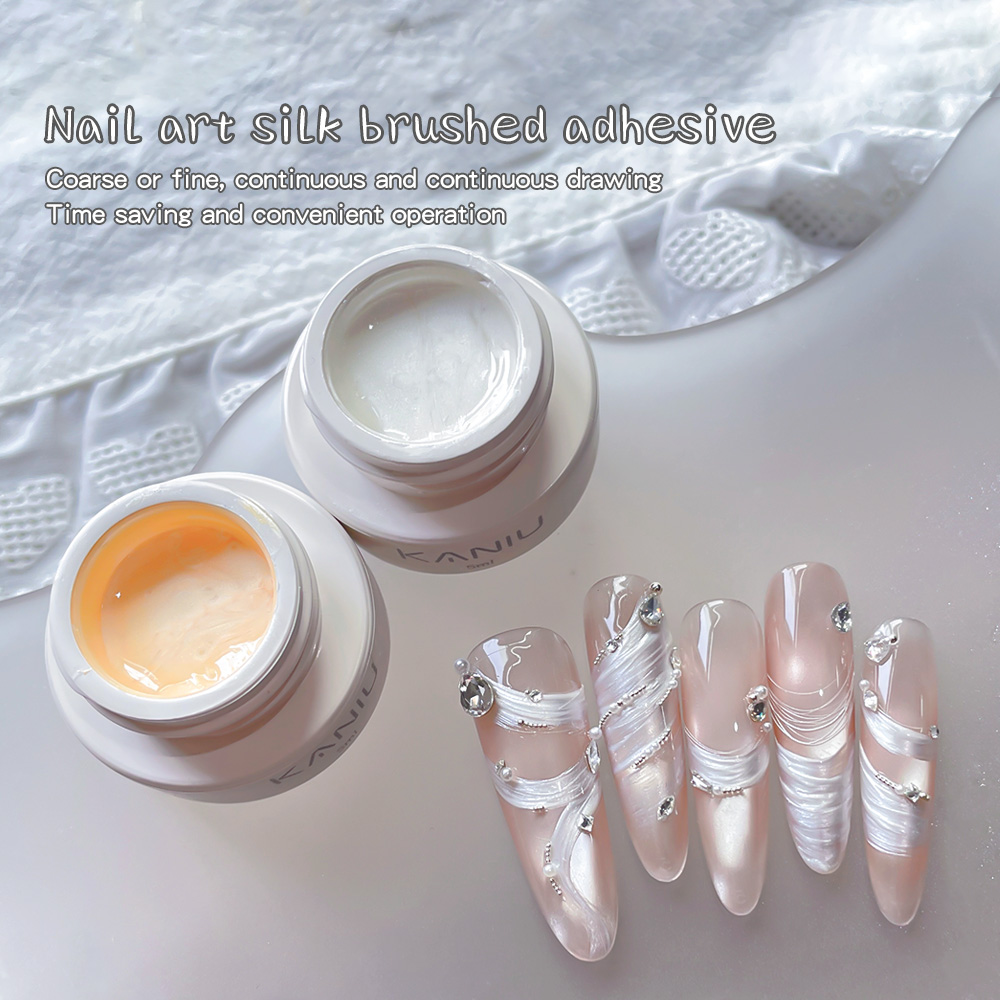 KANIU 5ML White Nude Silk Line - огляд і ціна Copolymer Line