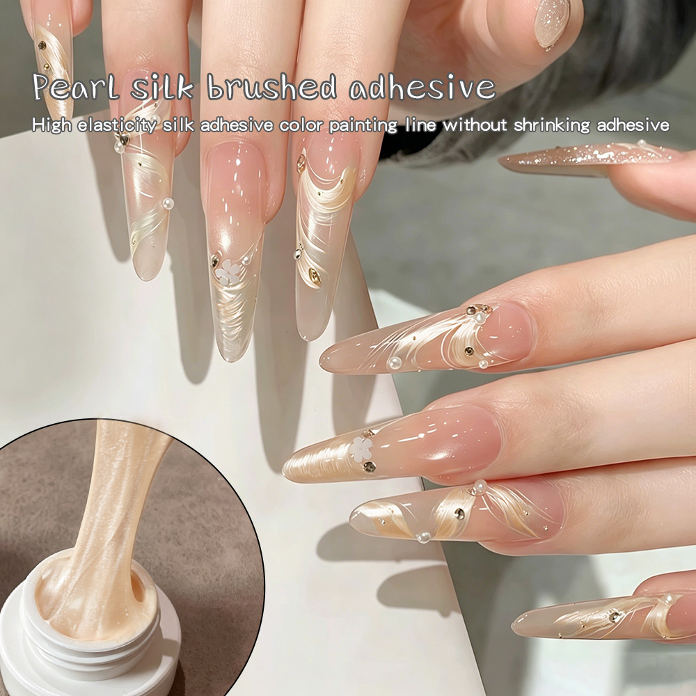 KANIU 5ML White Nude Silk Line - огляд і ціна Copolymer Line
