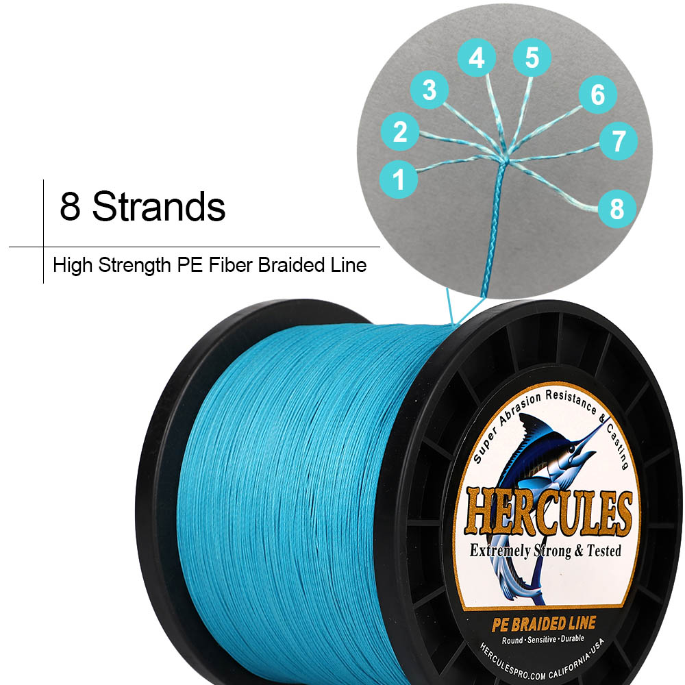 Hercules 8 Strand Braided 10-1 - огляд і ціна Ice Fishing Line
