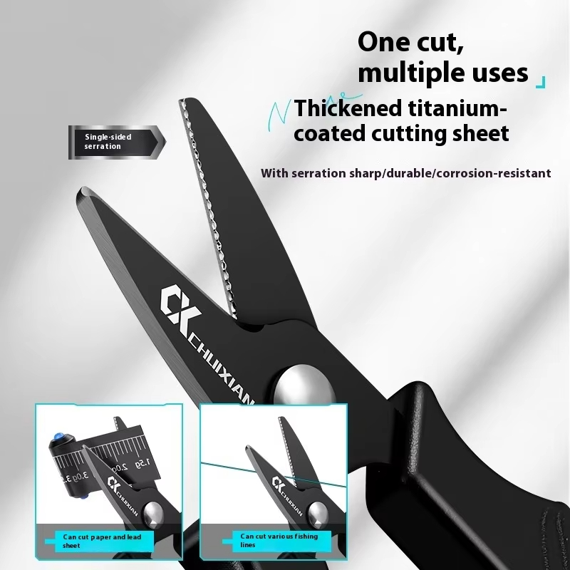 QAJTAO Portable Titanium Plate - огляд і ціна Fishing Line Cutter