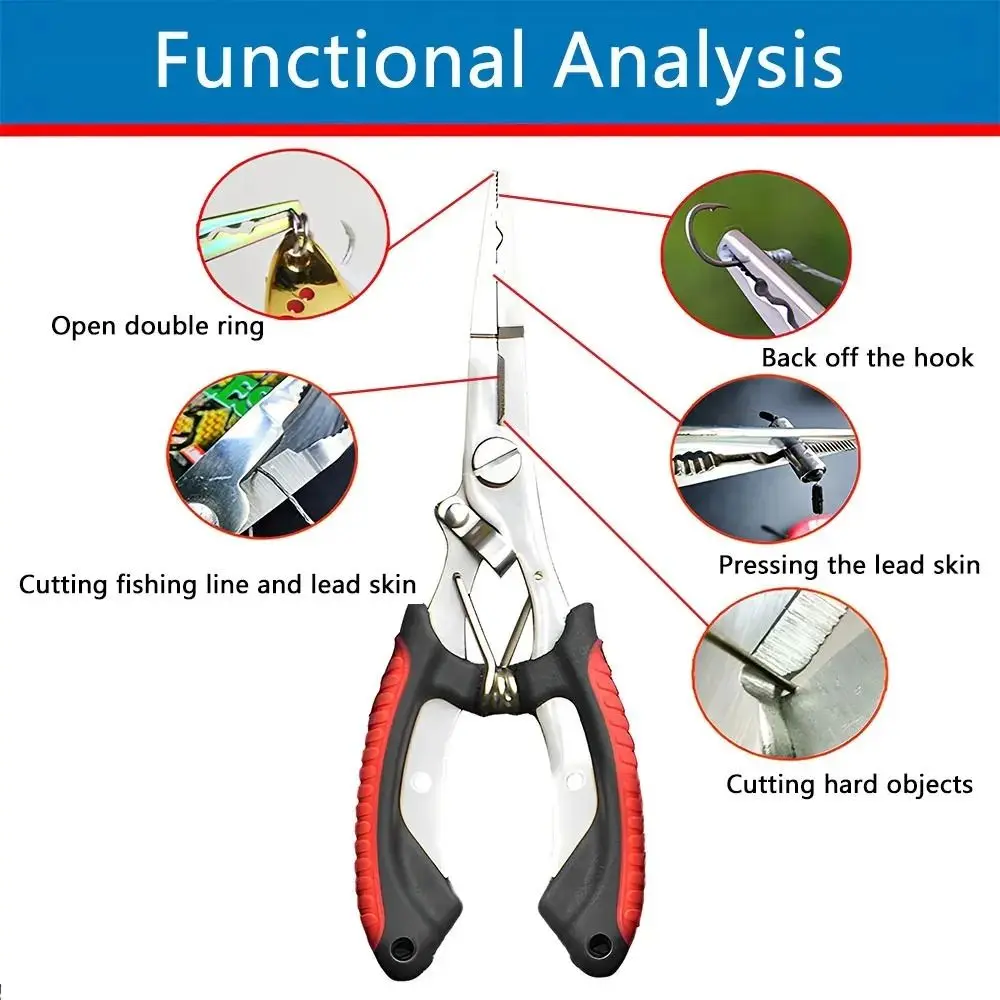 Stainless Steel Fishing Pliers - огляд і ціна Saltwater Line
