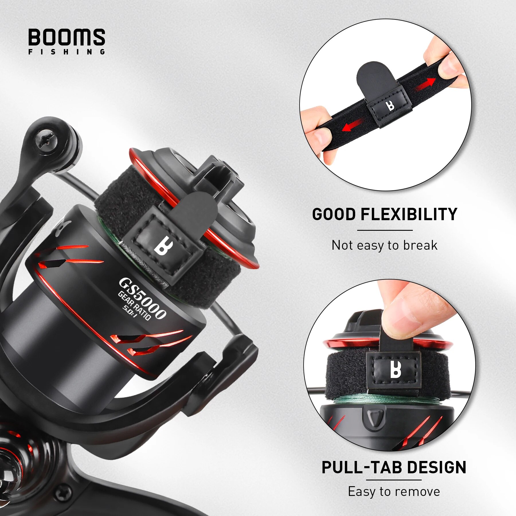 Booms Fishing SB1 4Pcs Spinnin - огляд і ціна Fishing Line Spooler