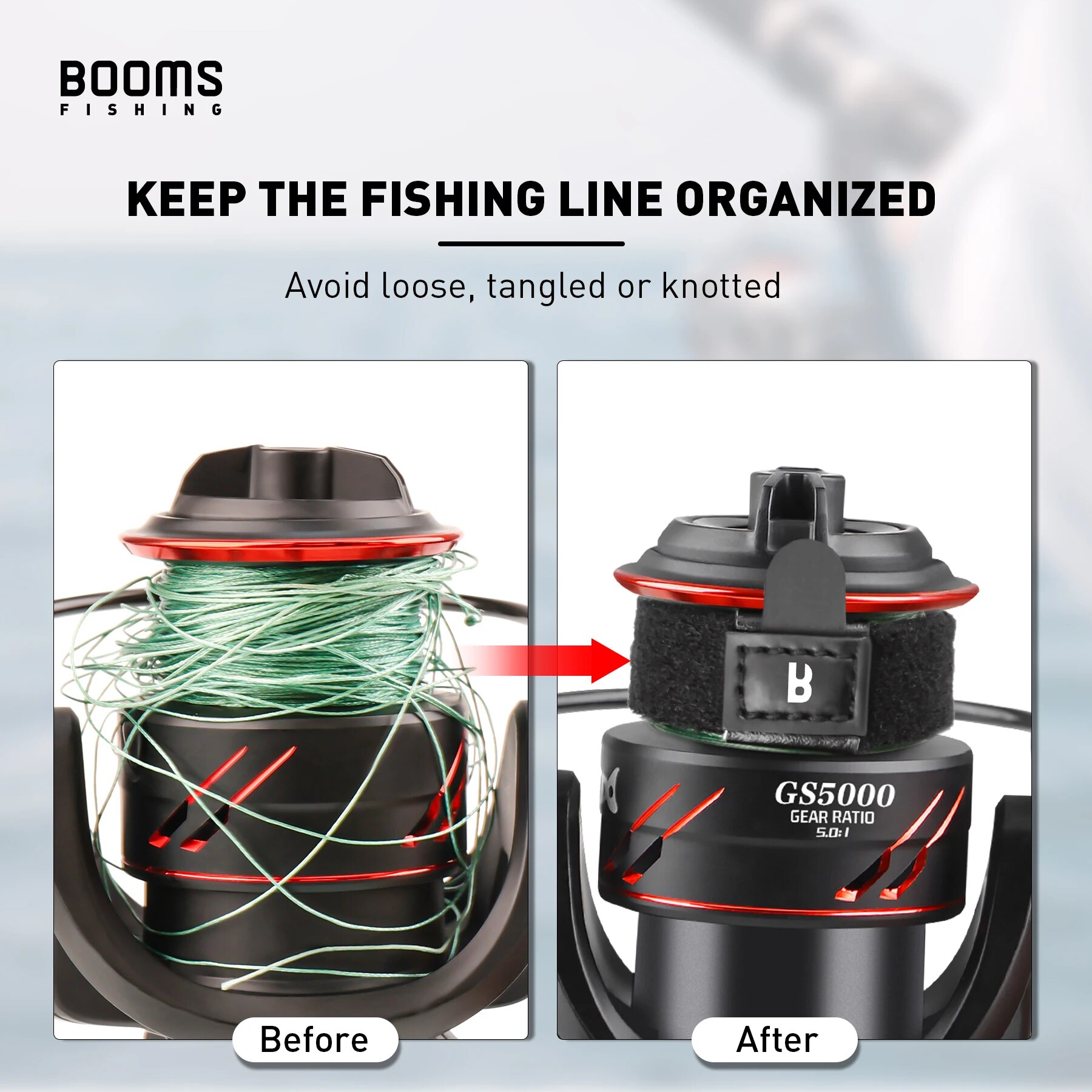 Booms Fishing SB1 4Pcs Spinnin - огляд і ціна Fishing Line Spooler